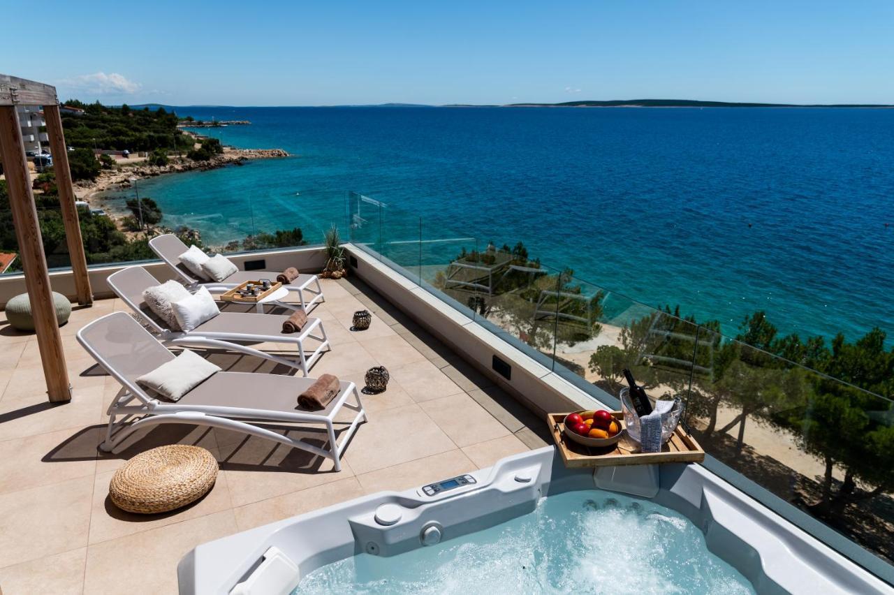 Villa Natura Luxury Apartments Mandre Exteriér fotografie